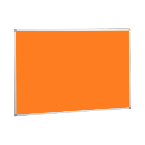 Stoff-Pinwand Edge-Line Fabric B/H: 120x120 cm, Stofffarbe Orange