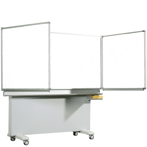 Whiteboard Klappschiebetafel aus Stahl, Serie MST, weiß Größen und RAL Farben wählbar, freistehend oder fahrbar Whiteboard Klappschiebetafel aus Stahl, Serie MST, weiß Größen und RAL Farben wählbar, freistehend oder fahrbar