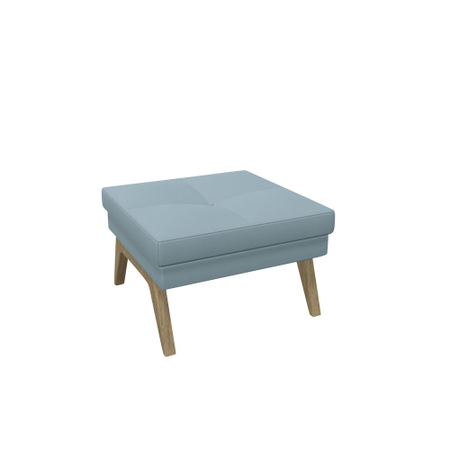 1er Sitzbank Ona mit Holzgestell B/H/T: 67x44x67 cm