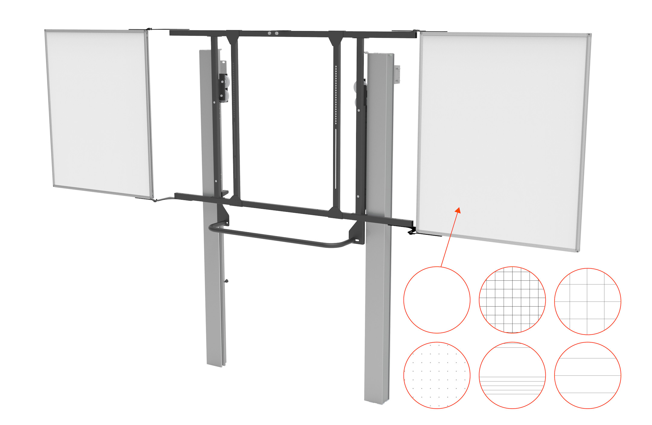 celexon Lineatur für Expert Whiteboardflügel celexon Lineatur für Expert Whiteboardflügel