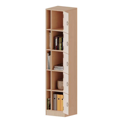 Schließfachschrank, 5 Ordnerhöhen - Serie evo180