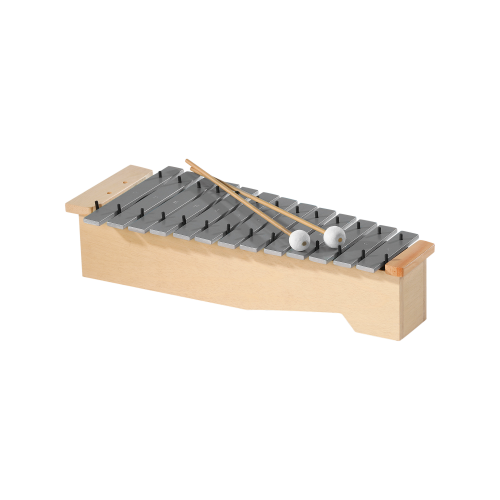 Sopran-Metallophon B/H/T: 58x15x26 cm, diatonisch von c2 bis a3 Sopran-Metallophon B/H/T: 58x15x26 cm, diatonisch von c2 bis a3