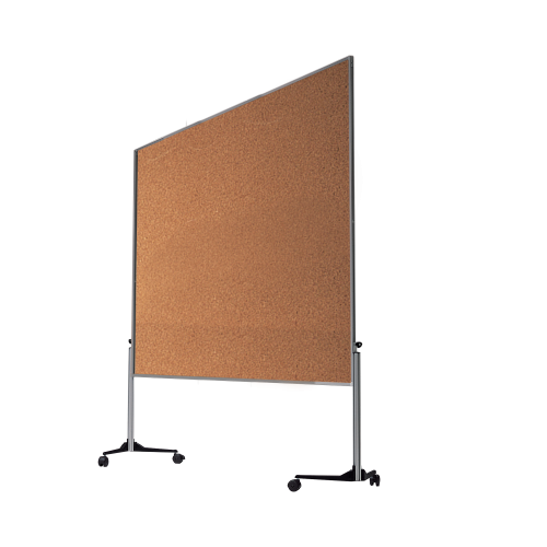 Moderationswand Serie MTK mit Naturkorkoberfläche Tafelformat: 120x150 cm, Gesamthöhe: 195 cm Moderationswand Serie MTK mit Naturkorkoberfläche Tafelformat: 120x150 cm, Gesamthöhe: 195 cm