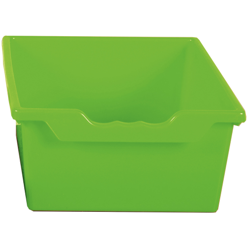 Set bestehend aus 2xErgo Tray Box L mit Montageschienen Limonengrün, aus schwer entflammbarem Kunststoff Set bestehend aus 2xErgo Tray Box L mit Montageschienen Limonengrün, aus schwer entflammbarem Kunststoff