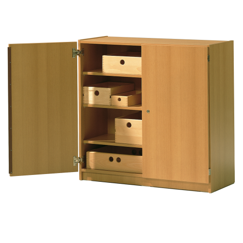 Zweitüriger Werkschrank B/H/T: 100x98x40 cm, mit Mittelwand, 6 Einlegeböden Zweitüriger Werkschrank B/H/T: 100x98x40 cm, mit Mittelwand, 6 Einlegeböden