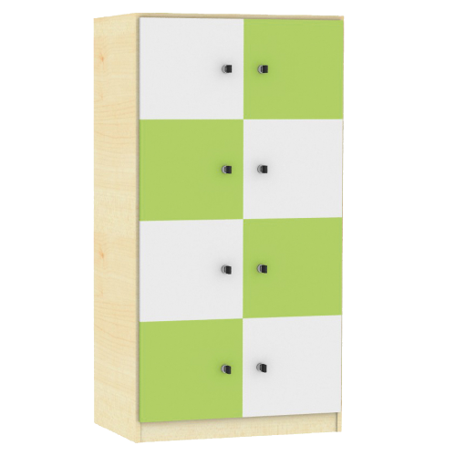 Schließfachschrank Serie SFS, zweireihig Breite: 80 cm Schließfachschrank Serie SFS, zweireihig Breite: 80 cm