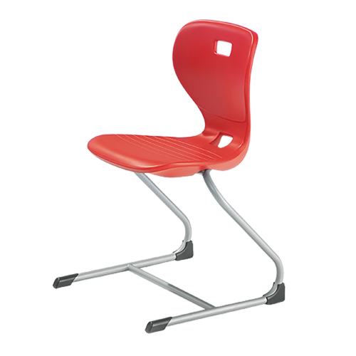 Ergostar Freischwinger Schulstuhl Sitzschalenfarbe wählbar, Sitzhöhe wählbar Ergostar Freischwinger Schulstuhl Sitzschalenfarbe wählbar, Sitzhöhe wählbar