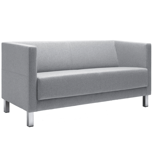 SIT!Box - 3er Sofa mit Armlehne B/H/T: 150x71x68 cm, Sitzhöhe: 44 cm