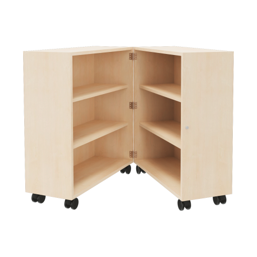 Bücherwagen mit 4 Einlegeböden, zusammenklappbar, fahrbar B/H/T: 80x91,2x64 cm Bücherwagen mit 4 Einlegeböden, zusammenklappbar, fahrbar B/H/T: 80x91,2x64 cm