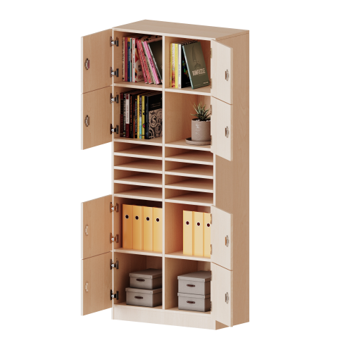 Schließfachschrank, 5 Ordnerhöhen - Serie evo180