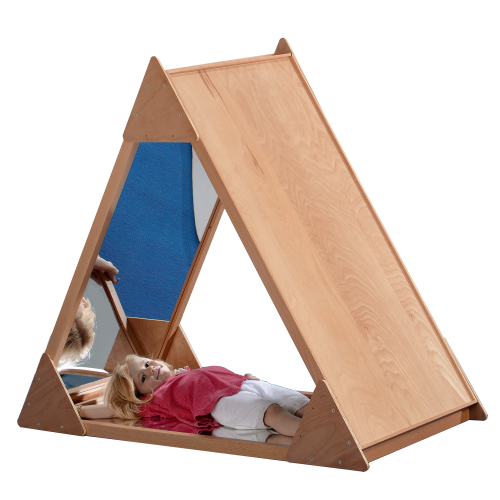Spiegelzelt Maße Schenkellänge: ca. 130 cm, Tiefe: 63 cm Spiegelzelt Maße Schenkellänge: ca. 130 cm, Tiefe: 63 cm