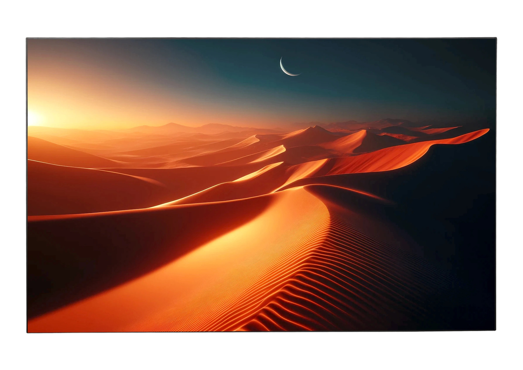 celexon HomeCinema UST Hochkontrast-Rahmenleinwand BrightOnyx, 1​00"