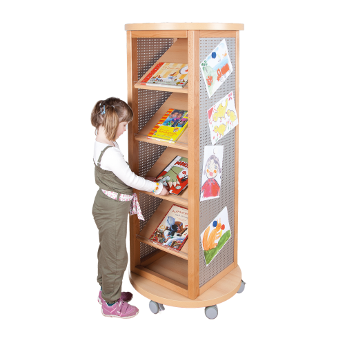 Infosäule mit Lochblech und Schrägablagen B/H/T: 70x160x70 cm Infosäule mit Lochblech und Schrägablagen B/H/T: 70x160x70 cm