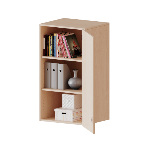 Aufsatzschrank, 3 Ordnerhöhen - Serie evo180 Breite 60 cm, Gesamthöhe 108 cm, 1 Tür, abschließbar Aufsatzschrank, 3 Ordnerhöhen - Serie evo180 Breite 60 cm, Gesamthöhe 108 cm, 1 Tür, abschließbar