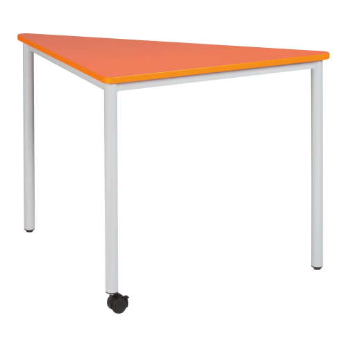 höhenverstellbarer Pythagoras - Dreieckstisch, mit Vollkernplatte B/H/T: 120x58-70x85 cm, Ausführung wählbar