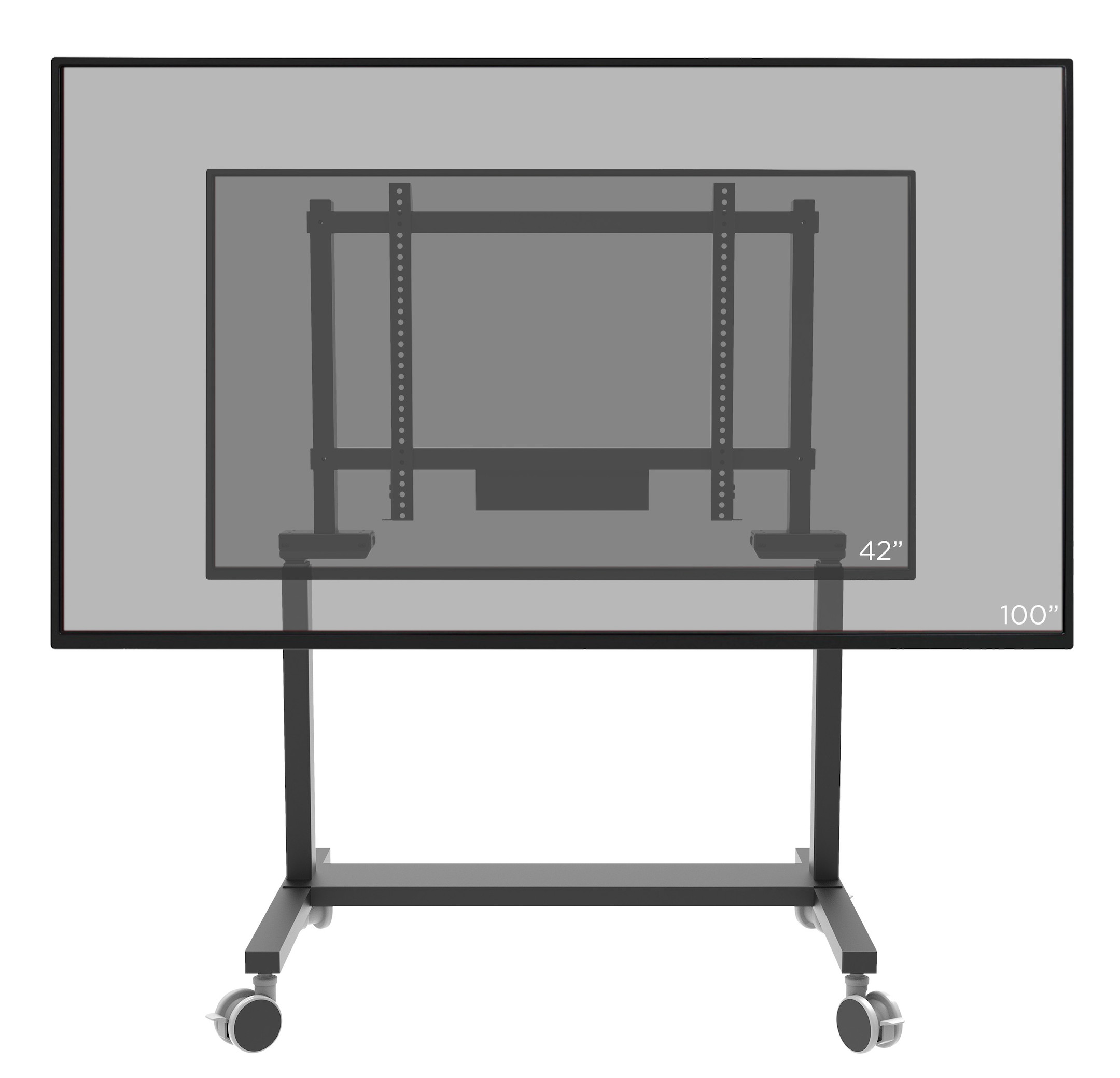 celexon Professional elektrisch höhenverstellbarer Display Rollwagen Adjust-42100MB - 65cm celexon Professional elektrisch höhenverstellbarer Display Rollwagen Adjust-42100MB - 65cm