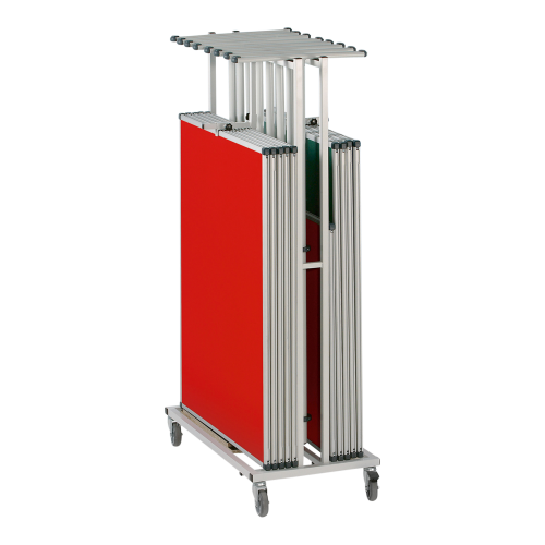 Stecktafel-Set, "Sparset", inkl. Stecktafelwagen 9x Tafel: 120x90 cm, 12x T-Fuß-Stativ, 1x Stecktafelwagen