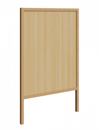 Garderobenstütze mit Dekorrückwand verschieden hohe Bauformen, Garderobenstütze mit Dekorrückwand als Füllung, in verschiedenen Breiten und Höhen