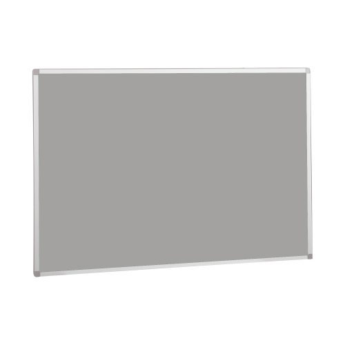 Stoff-Pinwand Edge-Line Fabric B/H: 120x120 cm, Stofffarbe Grau
