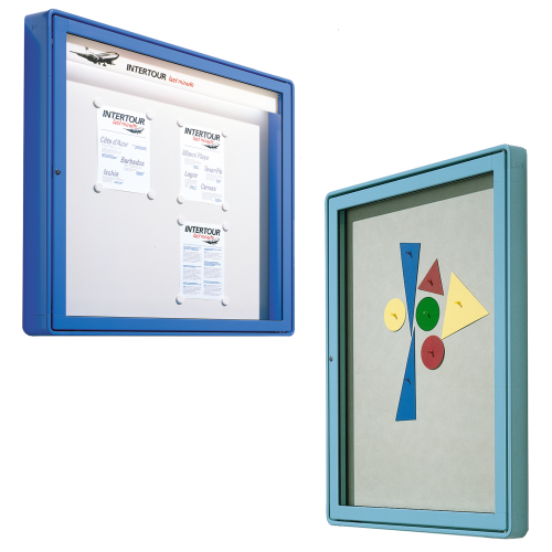 Vitrine W4 mit Flügeltür zur Wandmontage Einsatz im Innenbereich Vitrine W4 mit Flügeltür zur Wandmontage Einsatz im Innenbereich