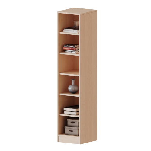 Taschenregal, 4,5 Ordnerhöhen - Serie evo180 Breite 36,1 cm, Gesamthöhe 172 cm, 6 halbhohe Fächer, mit Sockel (81 mm) Taschenregal, 4,5 Ordnerhöhen - Serie evo180 Breite 36,1 cm, Gesamthöhe 172 cm, 6 halbhohe Fächer, mit Sockel (81 mm)