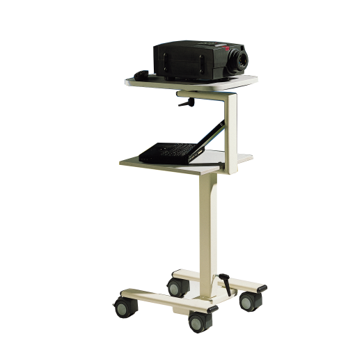 LCD-Projektorwagen höhenverstellbar B/H/T: 48x104-141x47 cm LCD-Projektorwagen höhenverstellbar B/H/T: 48x104-141x47 cm