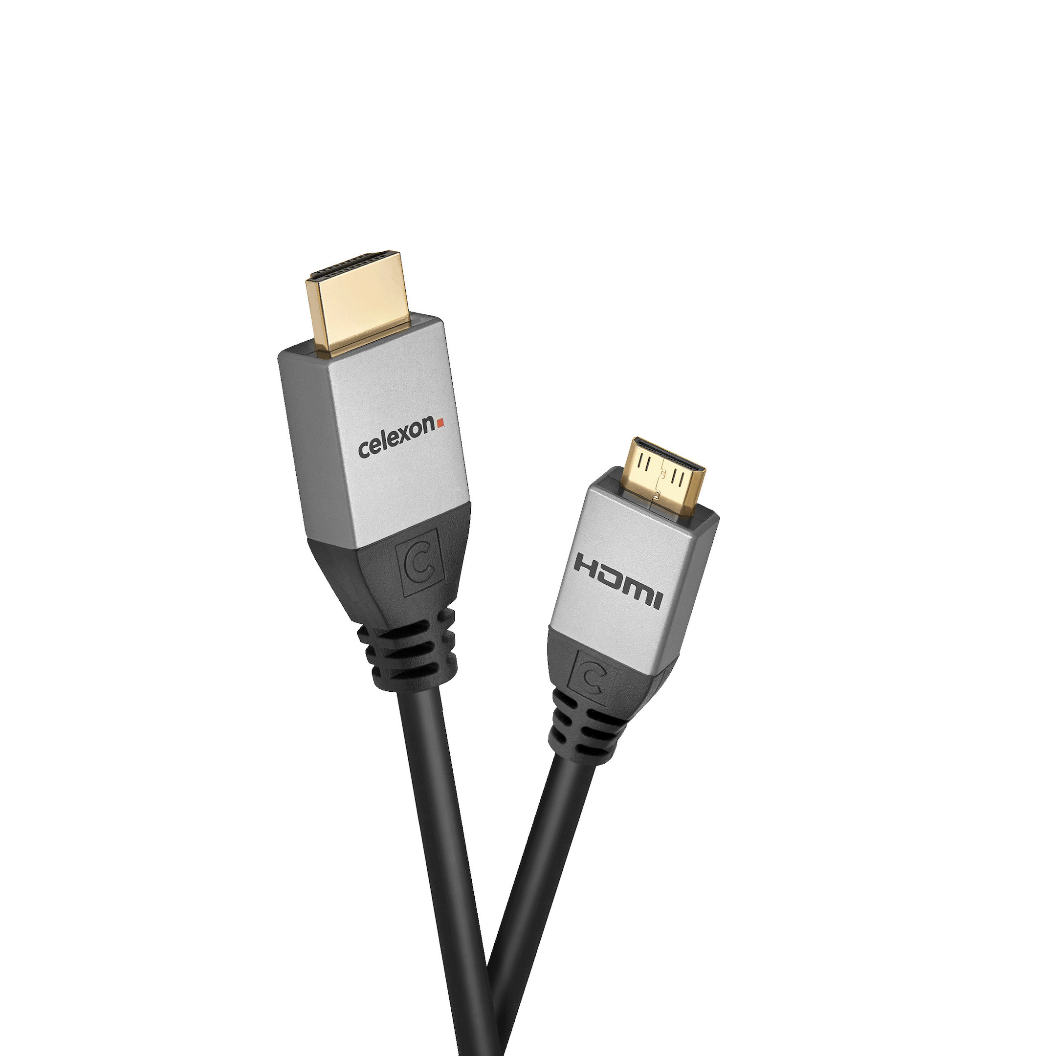 celexon HDMI auf Mini HDMI Kabel mit Ethernet - 2.0a/b 4K 3,0m - Professional Line celexon HDMI auf Mini HDMI Kabel mit Ethernet - 2.0a/b 4K 3,0m - Professional Line