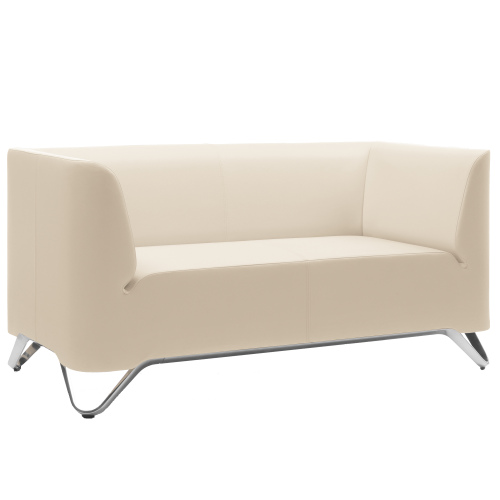 BOXIT 3er Designer Sofa mit Armlehnen B/H/T: 225x74x75 cm, Sitzhöhe: 43 cm