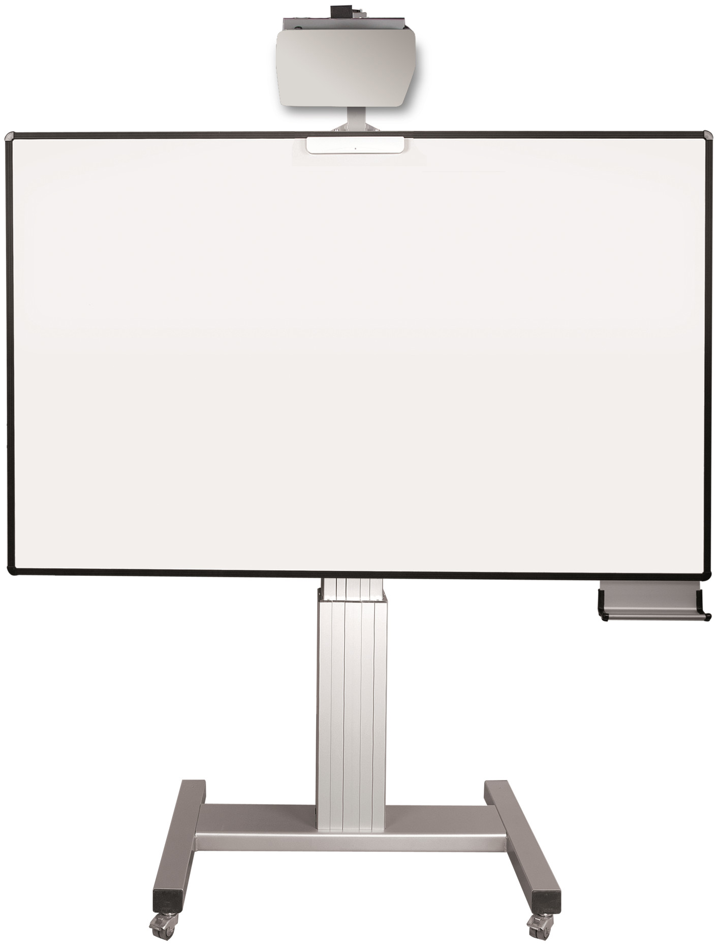 celexon Mobil Expert elektrisch höhenverstellbare Pylonentafel Adjust 192 x 130cm TOUCH