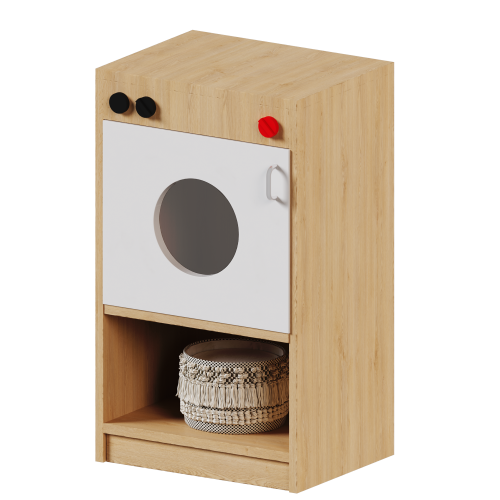 Spiel-Waschmaschine B/H/T: 47x80x36 cm, Arbeitshöhe 80 cm Spiel-Waschmaschine B/H/T: 47x80x36 cm, Arbeitshöhe 80 cm