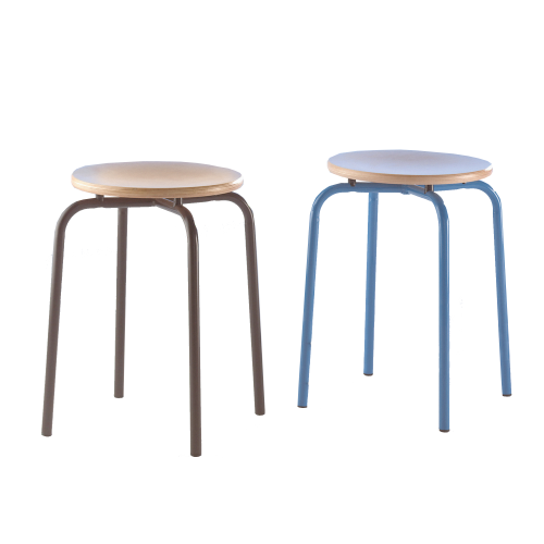 Vierfuß-Hocker stapelbar Sitzhöhen: 34/38/42/45 cm, Gestellfarbe nach Wahl Vierfuß-Hocker stapelbar Sitzhöhen: 34/38/42/45 cm, Gestellfarbe nach Wahl